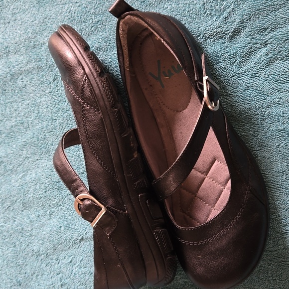 YUU Black Vegan Leather MaryJane Loafer SZ.8 NWT NIB - Picture 6 of 13